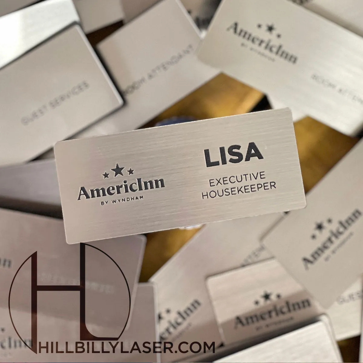 Magnetic Name Tag