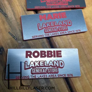 Magnetic Name Tag
