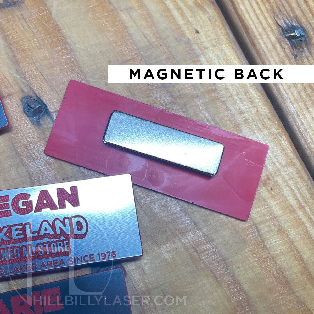 Magnetic Name Tag
