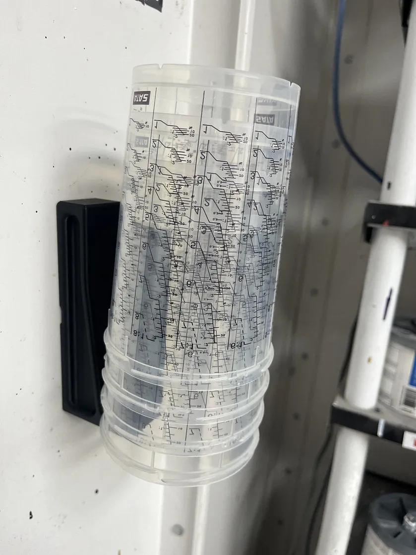 Magnetic Paint Cup Holder Set