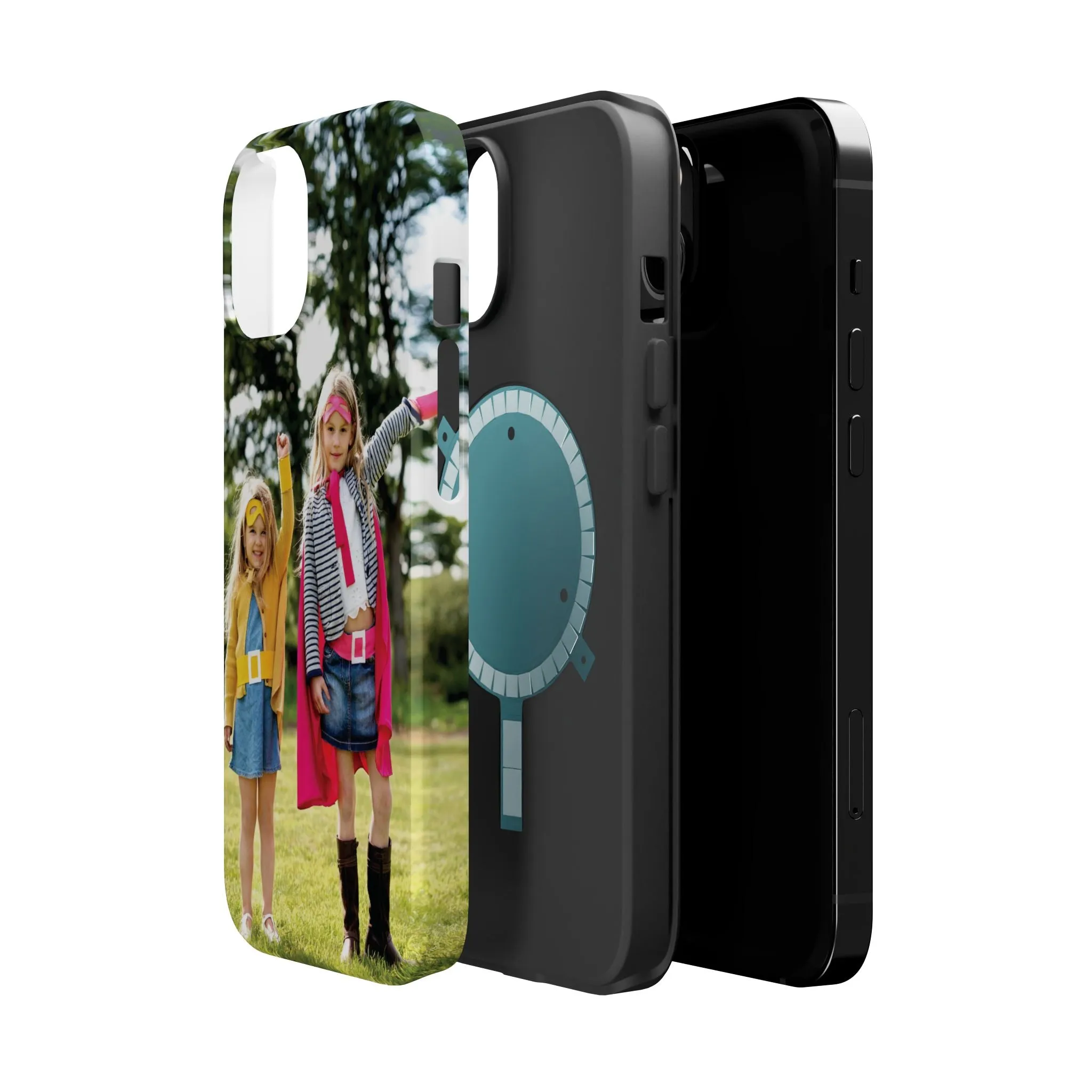 Magnetic Tough Cases Customizable iPhone Cases (Models 14 to 16, MagSafe Compatible)