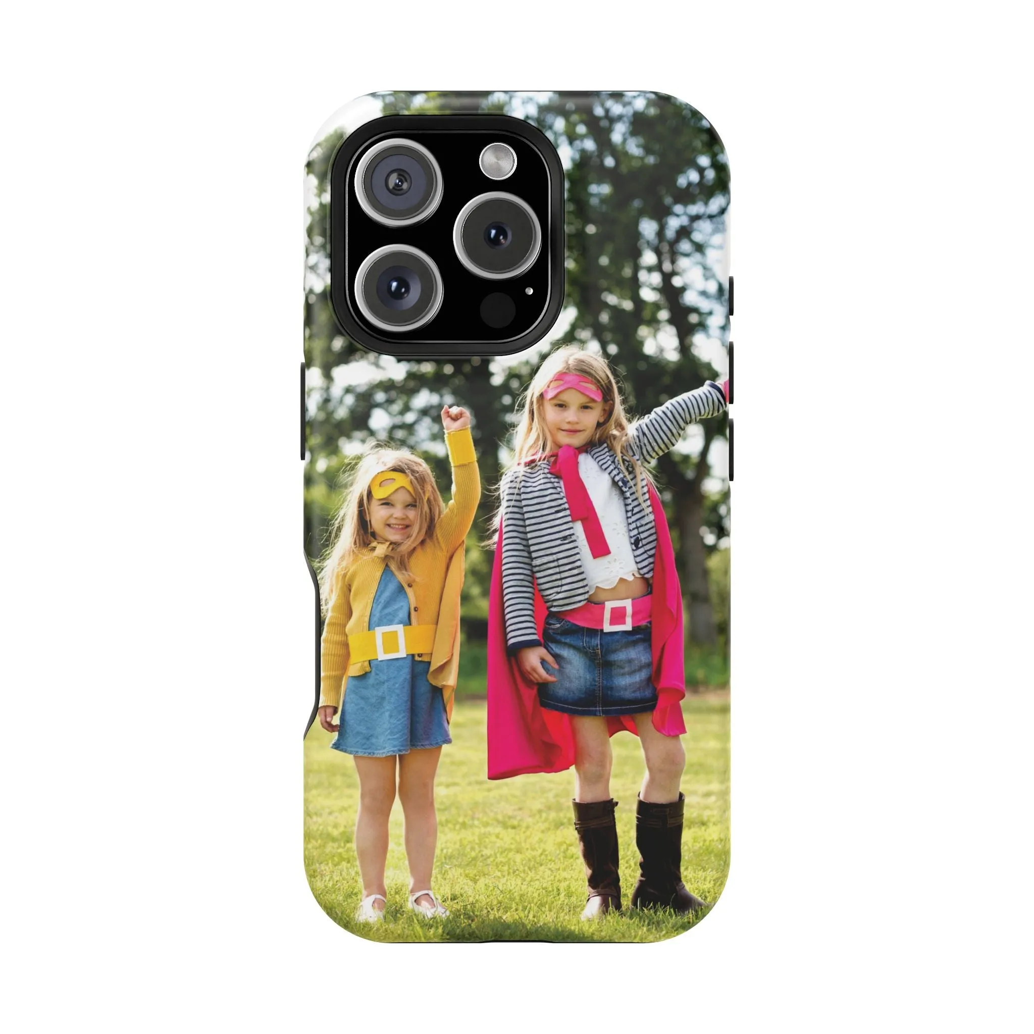 Magnetic Tough Cases Customizable iPhone Cases (Models 14 to 16, MagSafe Compatible)