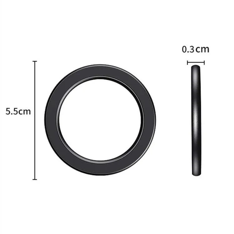 Magnetic Wall Mount Zinc Alloy Car Phone Holder Mobile Phone Magnetic Ring