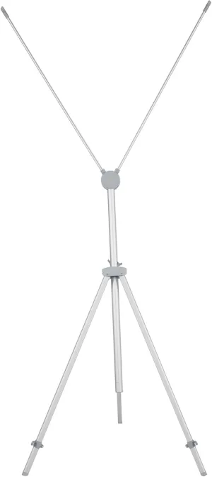 M&T Displays Adjustable Tripod X Banner Stand 23.6x63.0, 23.6x70.9, 31.5x70.9 Inch Poster Size Option and Carrying Bag Poster Holder for Trade Show Exhibition