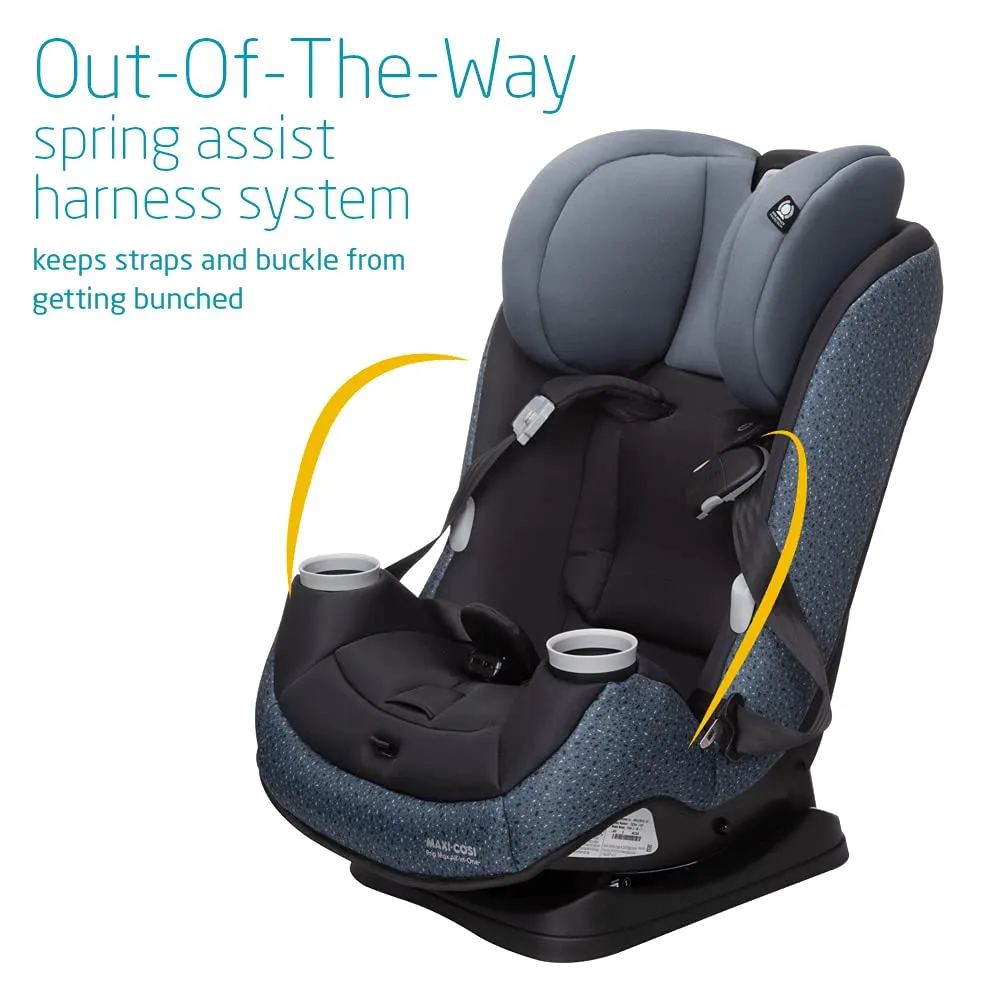Maxi-Cosi Pria Max All-in-One Convertible Car Seat, Tetra Graphite - PureCosi