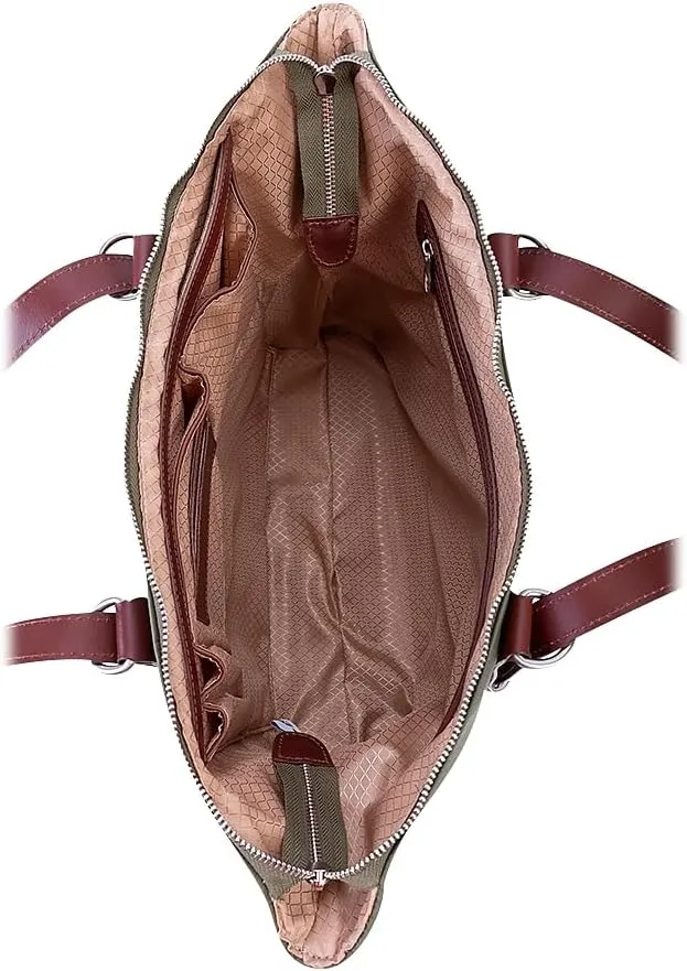 McKlein 3-In-1 Nylon Convertible Backpack Tote- DYLAN