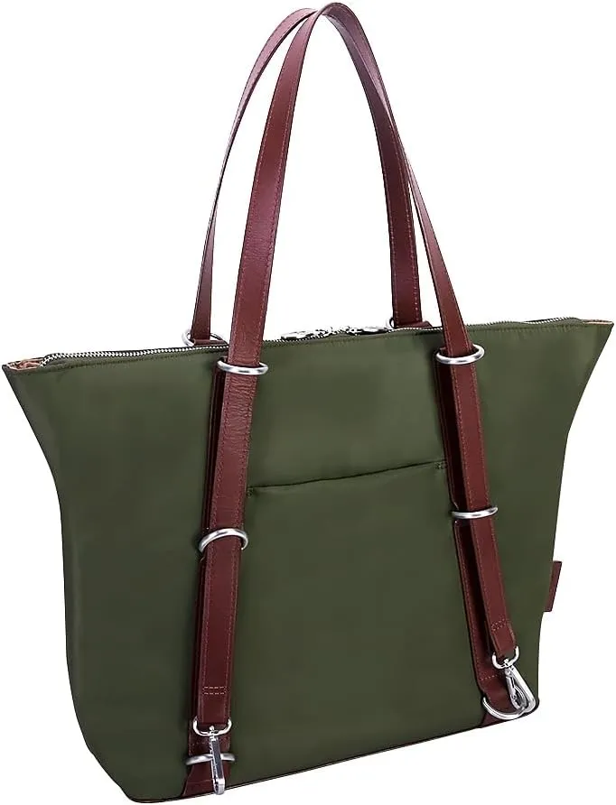 McKlein 3-In-1 Nylon Convertible Backpack Tote- DYLAN