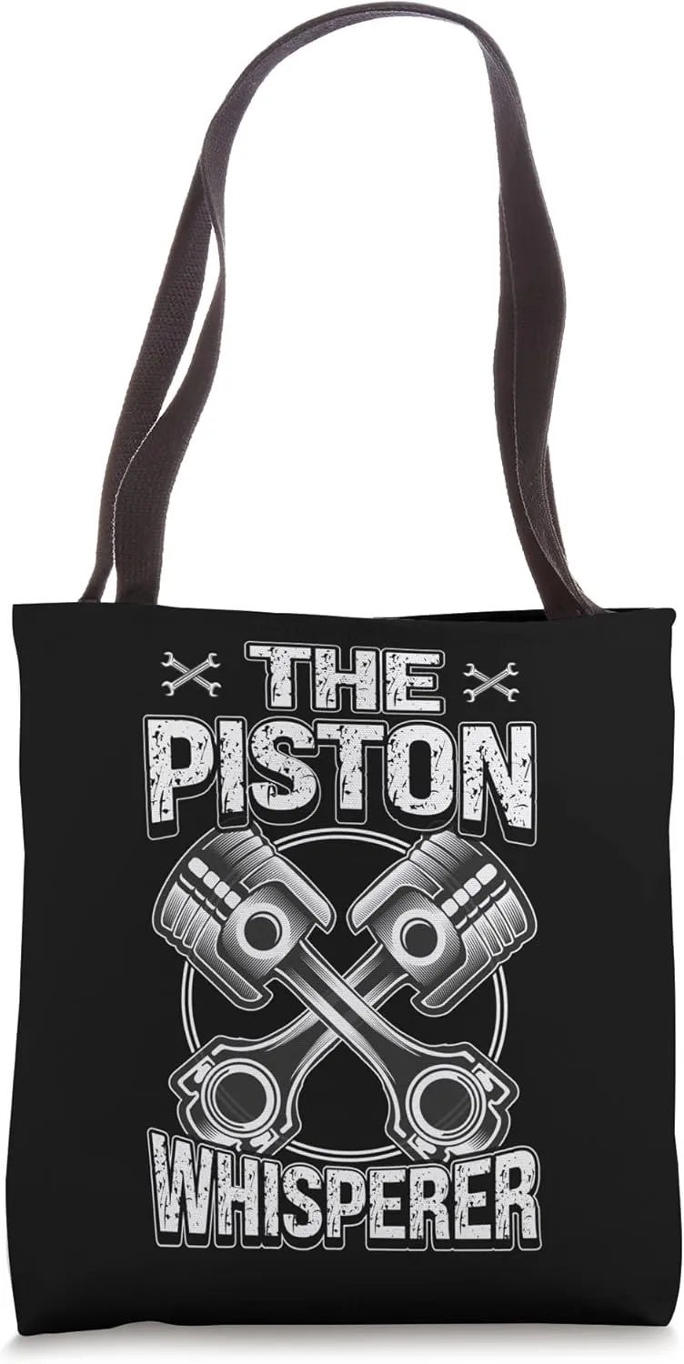 Mechanic Car Guy The Piston Whisperer Tote Bag