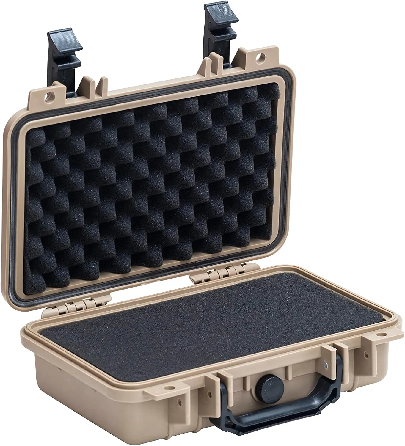 MEIJIA Portable All Weather Waterproof Protective Hard Case, Small Camera Case,Dry Case with Customizable Foam,Fit Use of Drones, Camera,Equipments, 11.65 ”x8.35”x3.78”