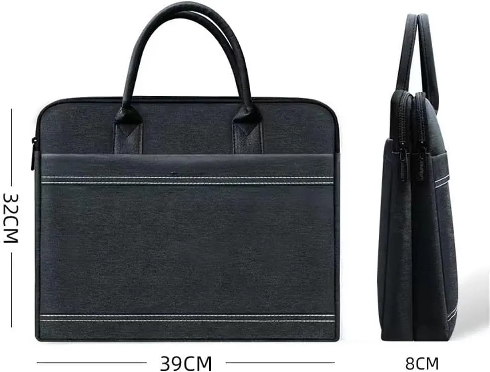 Men's Handbag Large Capacity Briefcase Business Office Information Storage Conference Bag Men's Briefcase