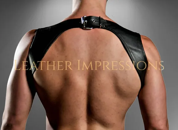 Men's Leather Shoulder Harness