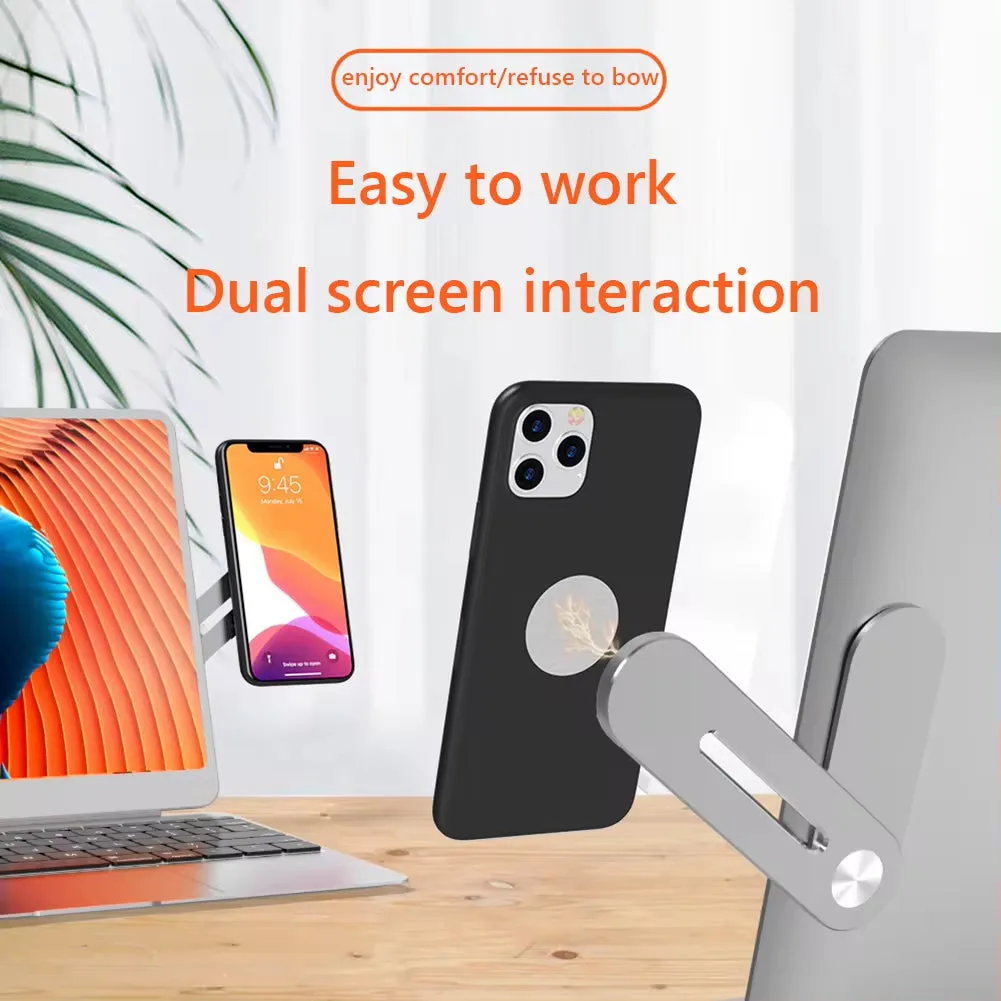 Metal Expansion Phone Stand Mount Magnetic Folding Phone Holder