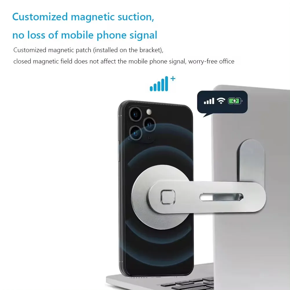Metal Expansion Phone Stand Mount Magnetic Folding Phone Holder
