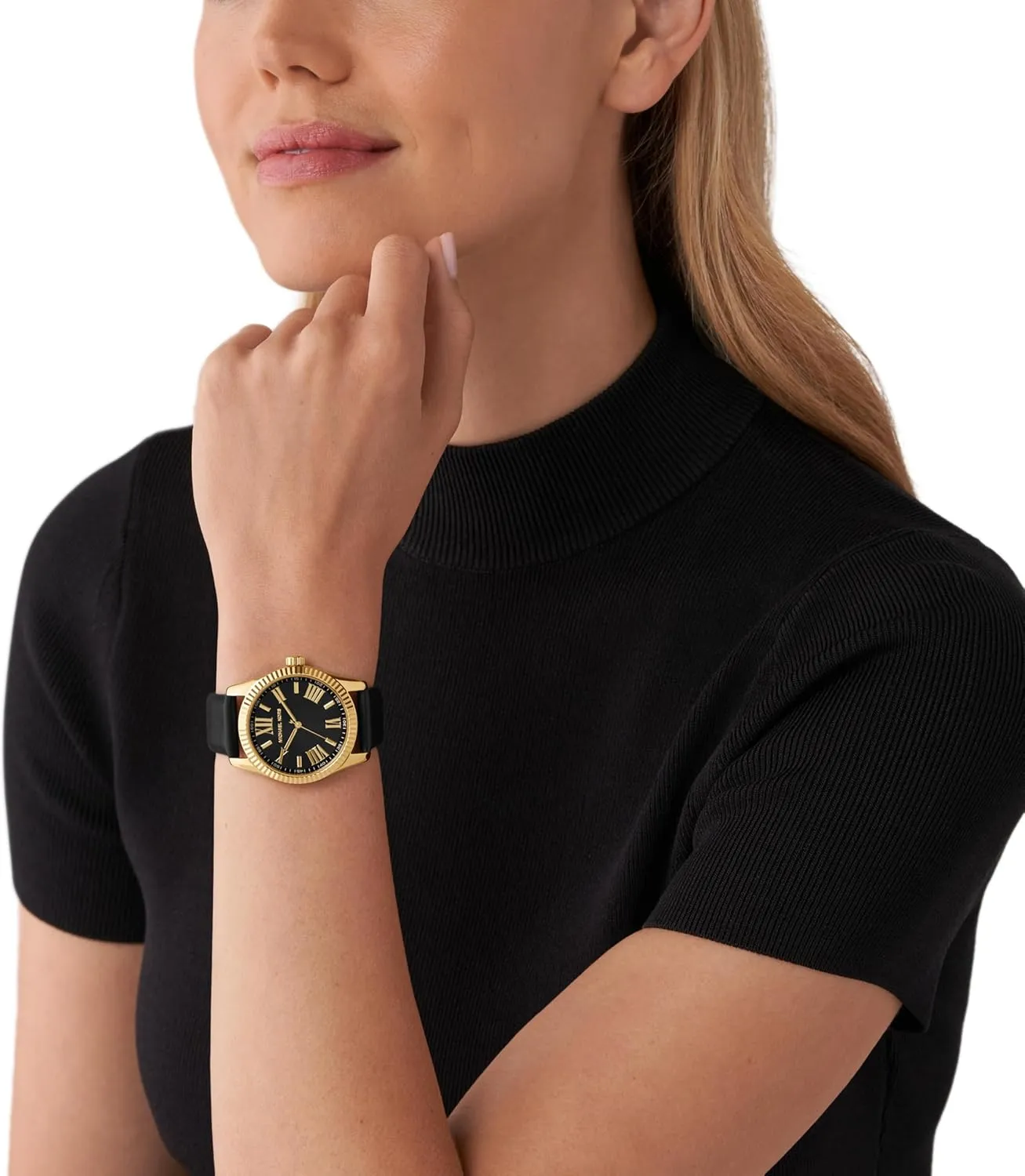 Michael Kors Lexington Women's Watch, Stainless Steel Chronograph Watch for Women