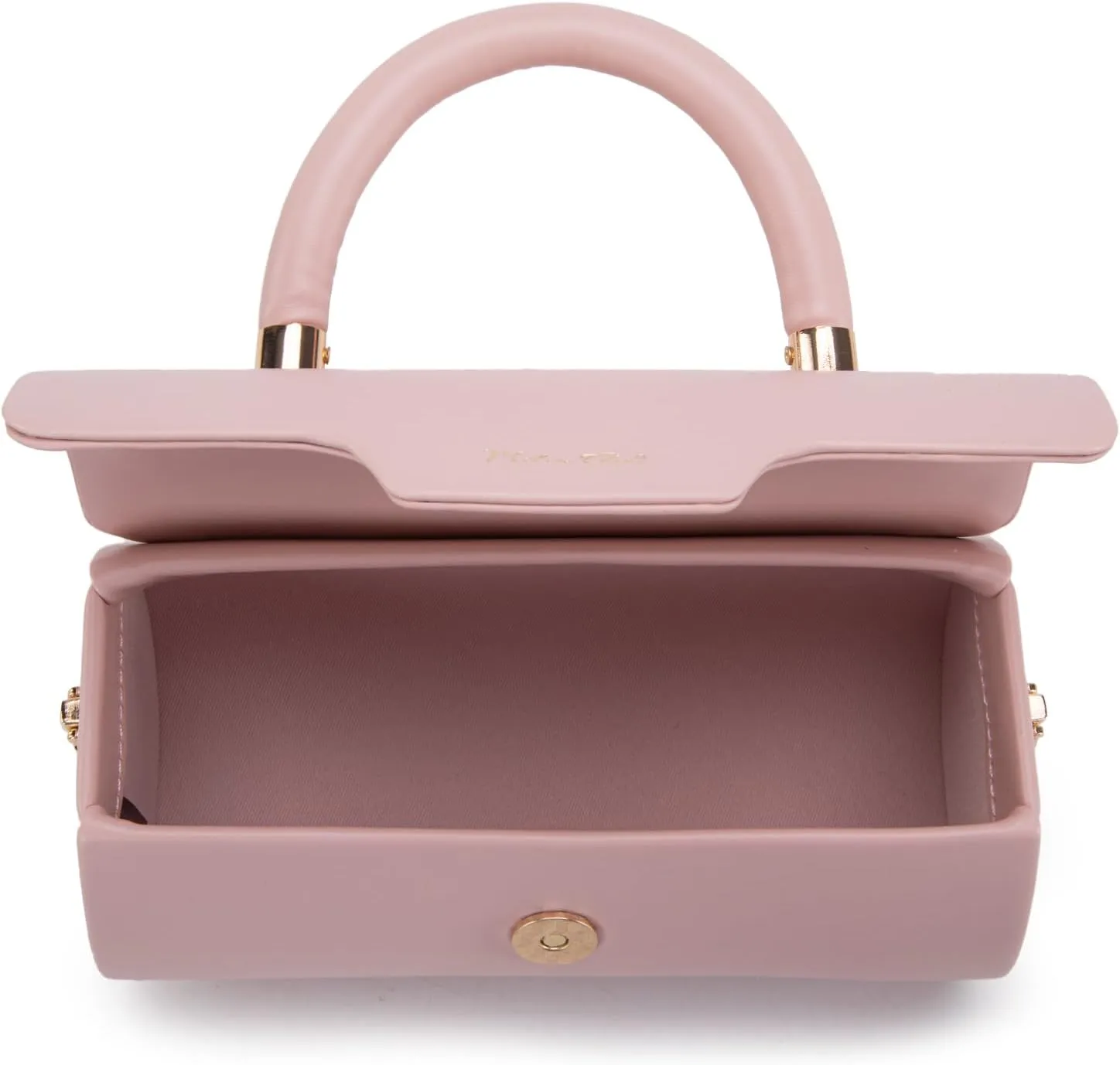 Milan Chiva Small Bags for Women Designer Mini Top Handle Purse Cute Handbags Barrel Shape Purse