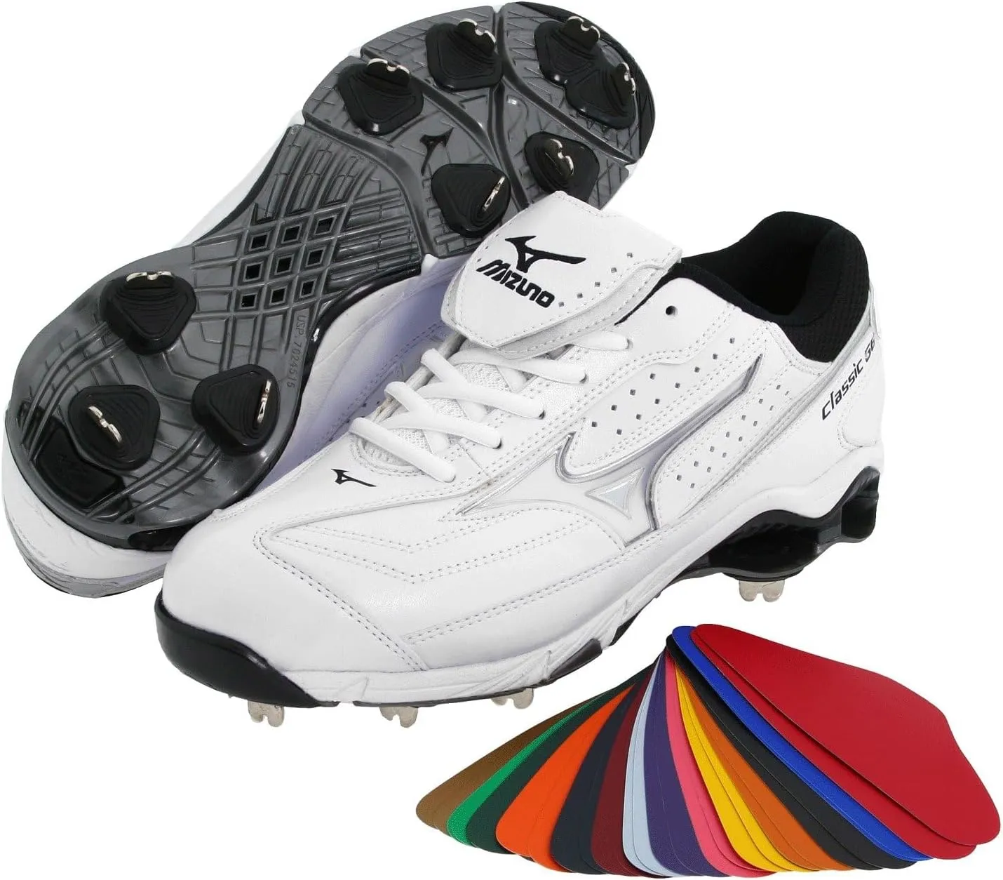 Mizuno Men's 9-Spike Classic G6 Low Switch
