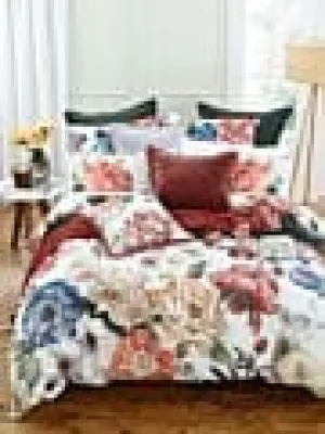 M.M Linen Multi Blooming Duvet Cover Set