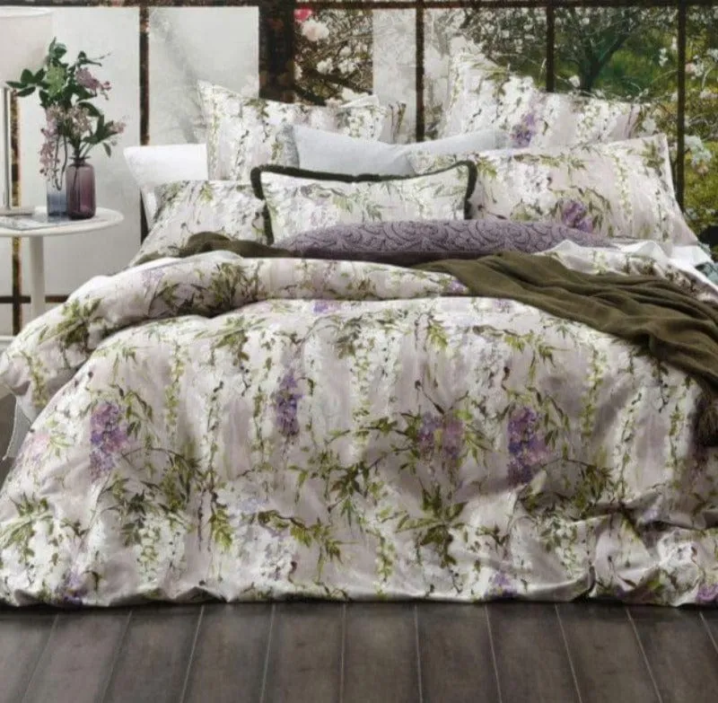 M.M Linen Multi Floribunda Duvet Cover Set
