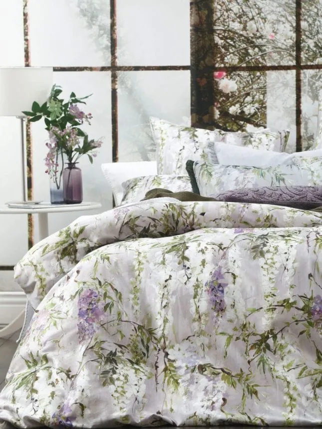 M.M Linen Multi Floribunda Duvet Cover Set