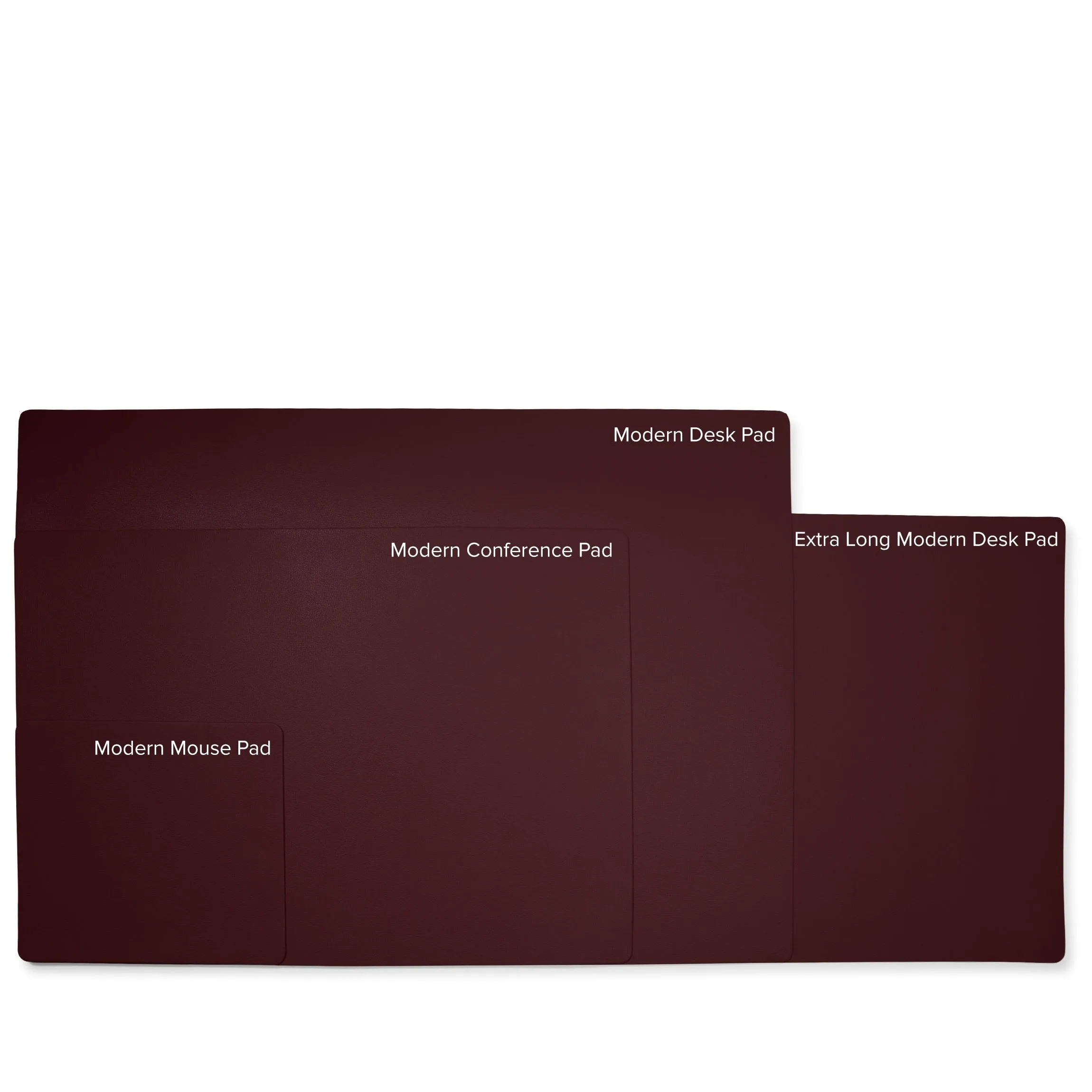 Modern Conference Pad Oxblood