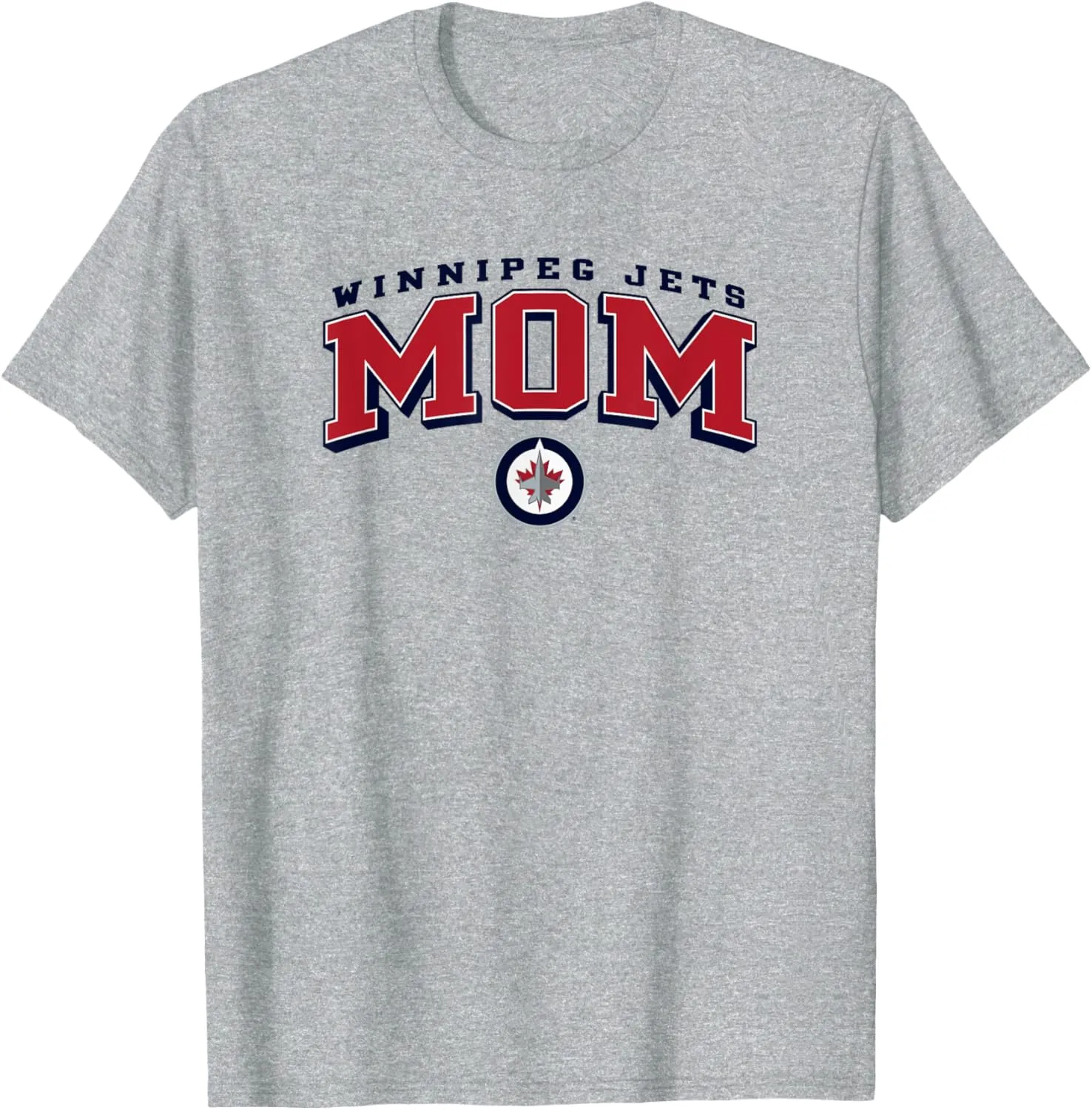 Mom Arch Gray NHL Officially Licensed T-Shirt