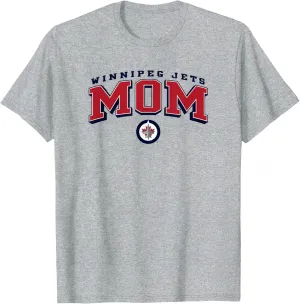 Mom Arch Gray NHL Officially Licensed T-Shirt