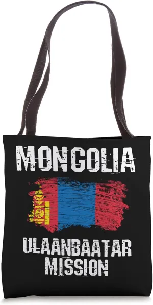 Mongolia Ulaanbaatar Mission Tote Bag