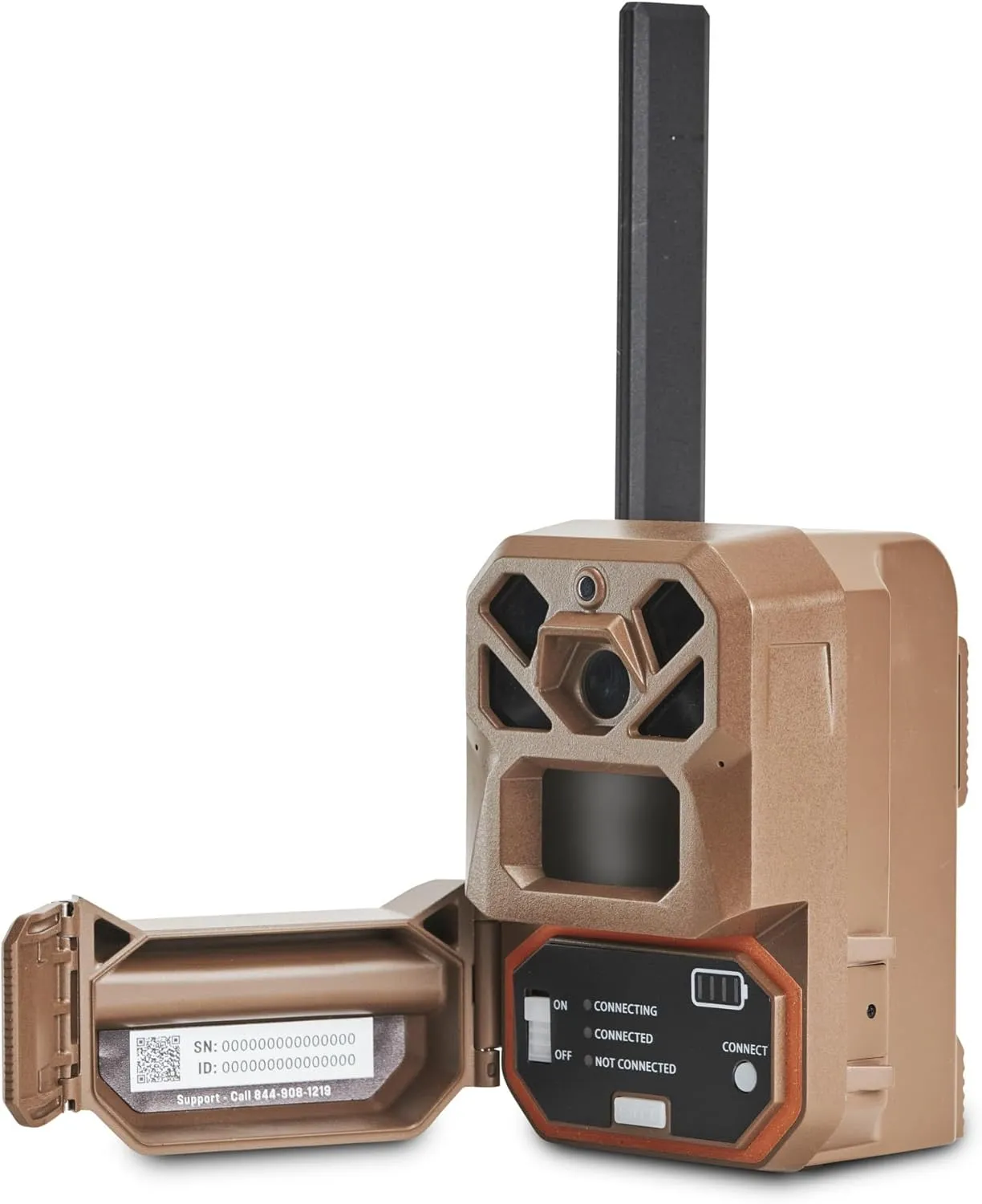 Moultrie Edge 2 Cellular Trail Camera - Auto Connect Nationwide 4G LTE - On Demand 36MP Photo - 1080P Video with HD Audio - 100 Ft Detection Range - Low Glow Flash