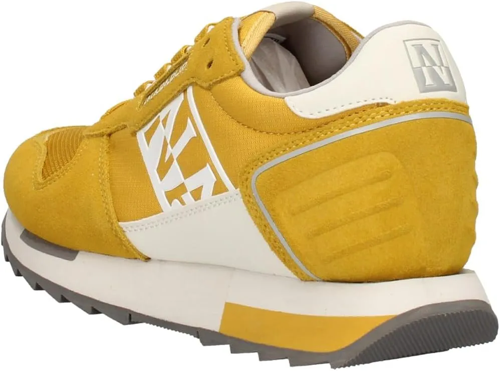 Napapijri Yellow Polyester Men's Sneaker