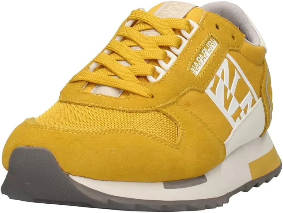 Napapijri Yellow Polyester Men's Sneaker