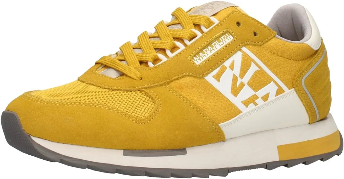 Napapijri Yellow Polyester Men's Sneaker