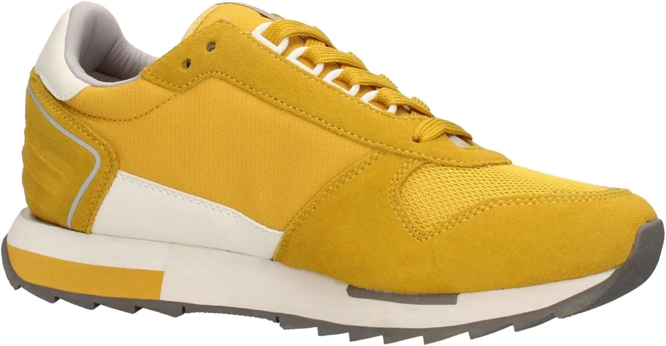 Napapijri Yellow Polyester Men's Sneaker