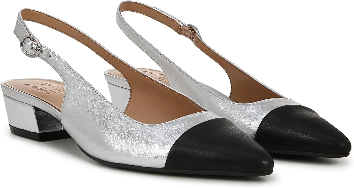 Naturalizer Women's Banks Slingback Pointed Toe Low Heel Pump