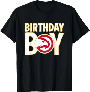 NBA Birthday Boy Atlanta Hawks Retro Logo T-Shirt