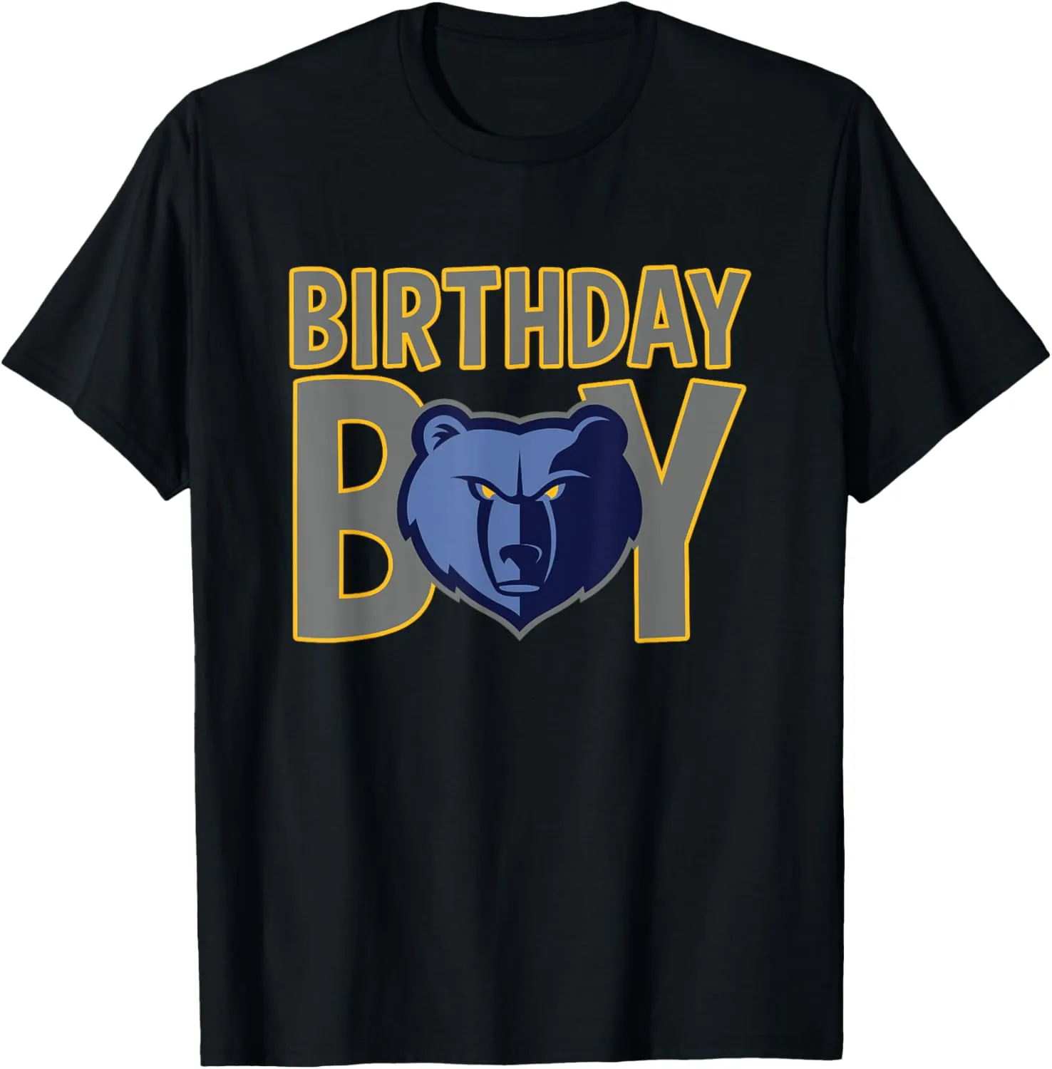NBA Birthday Boy Memphis Grizzlies Retro Logo T-Shirt