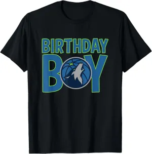 NBA Birthday Boy Minnesota Timberwolves Retro T-Shirt