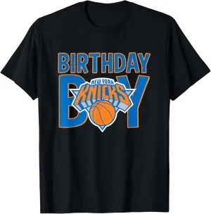 NBA Birthday Boy New York Knicks Baller Logo T-Shirt