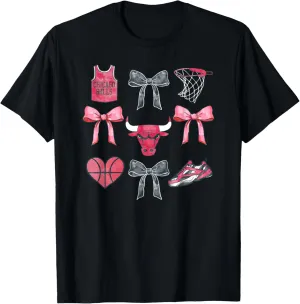 NBA Chicago Bulls Bow Grid T-Shirt