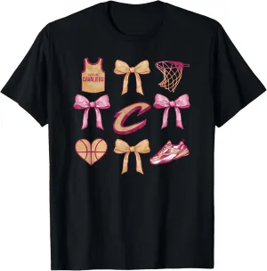 NBA Cleveland Cavaliers Bow Grid T-Shirt
