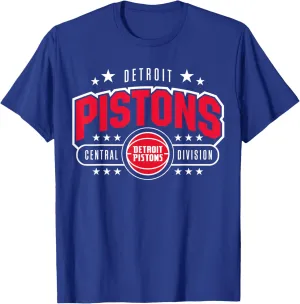 NBA - Detroit Pistons Central Division Arched T-Shirt