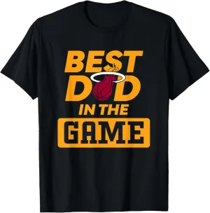 NBA Father's Day Best Dad In The Game Miami Heat T-Shirt