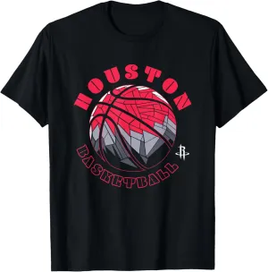NBA Houston Rockets Neon Prism Basketball T-Shirt