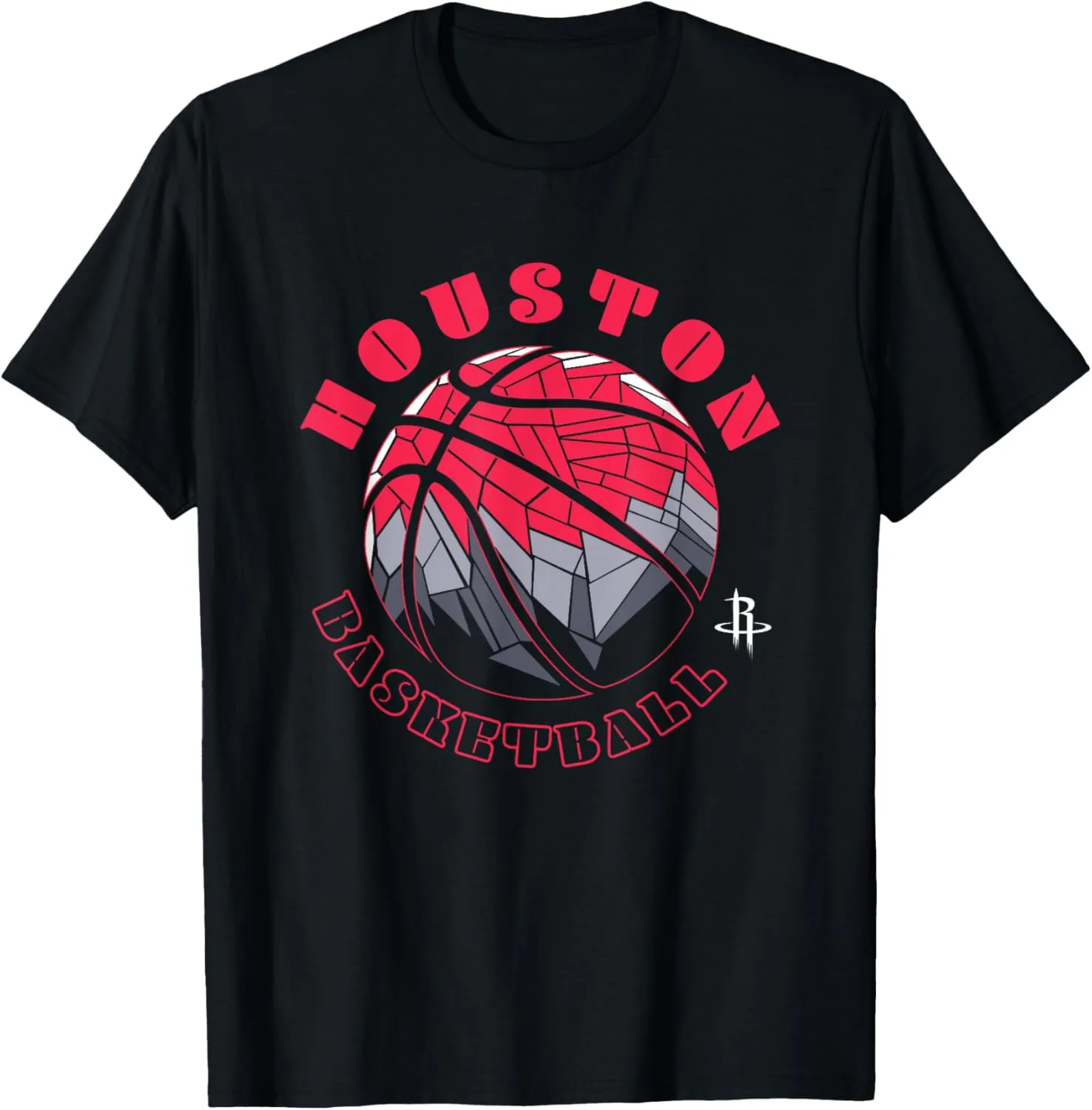 NBA Houston Rockets Neon Prism Basketball T-Shirt