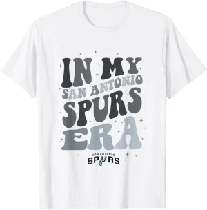 NBA In My San Antonio Spurs Era Retro Wave Logo T-Shirt