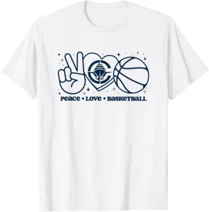 NBA Los Angeles Clippers Peace Love Basketball T-Shirt