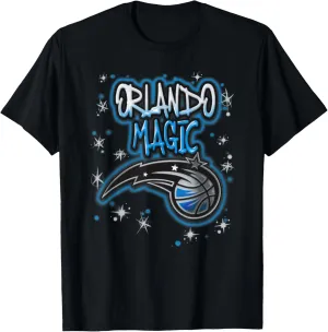 NBA Orlando Magic Airbrush Logo T-Shirt