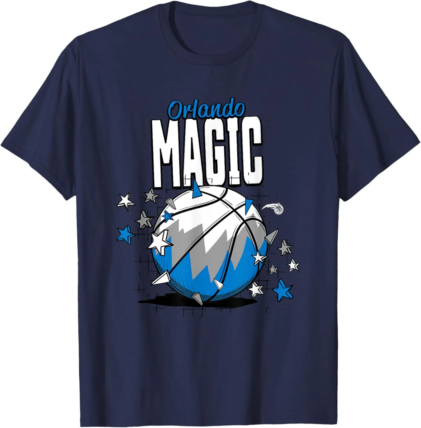 NBA Orlando Magic Basketball Doodle Stars T-Shirt