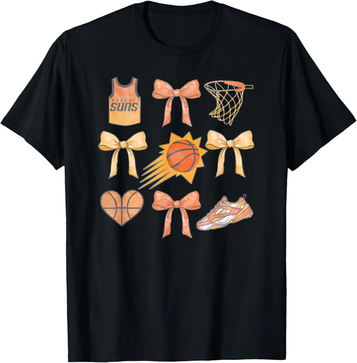 NBA Phoenix Suns Bow Grid T-Shirt