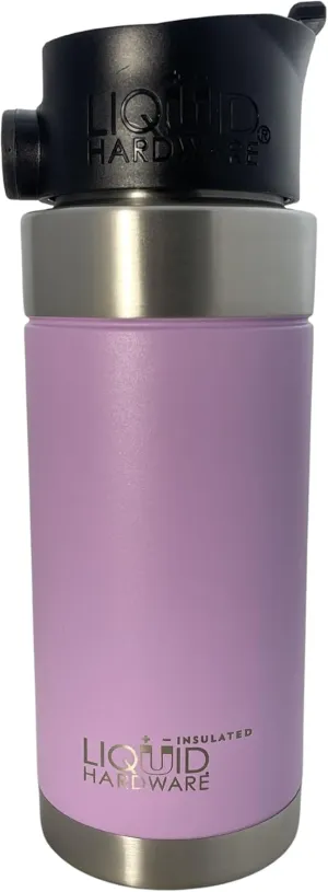 Never Lose Your Lid | Patented Magnetic Quick Stick Lid | Travel Coffee Mug | Stainless Steel Double Wall Vacuum Insulated | Leak Proof (Lavender, 16 oz)