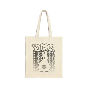 NewJeans: OMG Tokki Canvas Tote Bag
